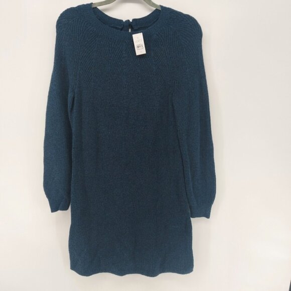 Loft Ribbed Tie Back Sweater Dress - Picture 3 of 9